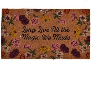 Taylor Swift Acoustic Piano Long Live All The Magic We Made Door Mat